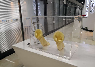 Câmara de vácuo pequena da caixa de luva do laboratório do isolamento, caixa de luva da atmosfera inerte