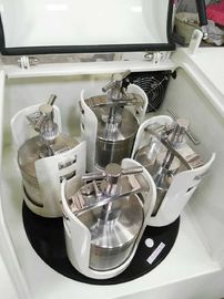 Máquina do moinho de bola do laboratório da energia 1l da altura para o PLC de alumínio do pó controlado