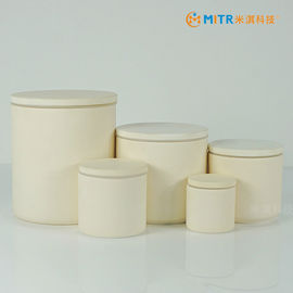Frascos de moedura cerâmicos do moinho da alumina da pureza alta, micro acessórios do moinho de bola