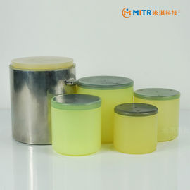 Frasco molhado do moedor do poliuretano para o moinho de bola 50ml da escala de laboratório - capacidade 500ml