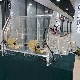 Caixa de luva superior do vácuo do banco com proteção da atmosfera do vácuo para o laboratório