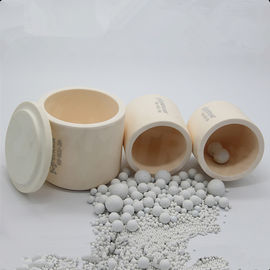 Resistência de abrasão de moedura das bolas do óxido da alumina dos meios do moinho de bola da pequena escala