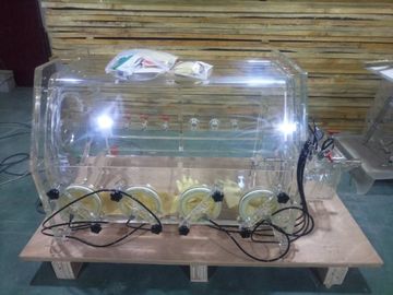 Caixa de luva do laboratório da bateria para o vácuo da pilha de baterias do íon de lítio para baixo a -0.1MPA