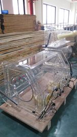 Caixa de luva do laboratório da bateria para o vácuo da pilha de baterias do íon de lítio para baixo a -0.1MPA