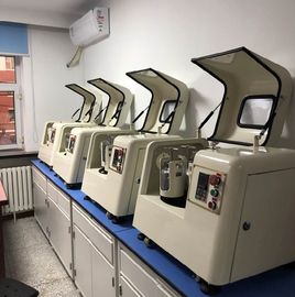 Máquina de moedura do moinho de bola do laboratório da pulverização da fibra com frasco do zircônio