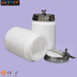 CE frasco do moinho de bola horizontal de PTFE/TEFLON para o moinho de bola do rolo/o moinho de mistura