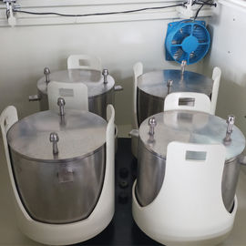 Tipo de moedura da produção do pó planetário vertical molhado do equipamento do moinho de bola