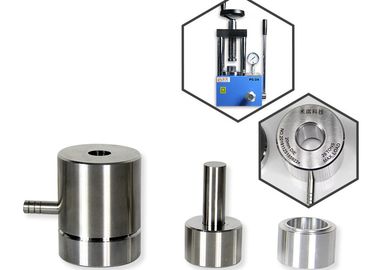 Máquina manual da imprensa da tabuleta do laboratório 15T com ferramenta cilíndrica